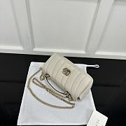 Gucci Milano Mini Top Handle Bag White 21x12.5x4.5cm - 4