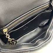 Gucci GG Milano Mini Top Handle Bag Black 21x12.5x4.5cm - 2