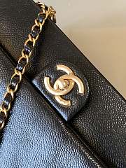 Chanel 24K Flap Bag Black Gold 22x13x7cm - 4