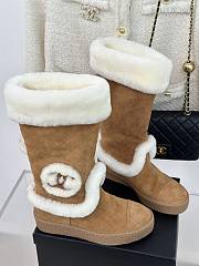 Chanel Brown Boot - 1