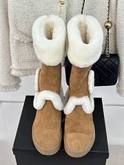 Chanel Brown Boot - 3