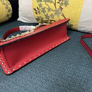 Valentino Garavani Rockstud Red 28x14x8cm - 2