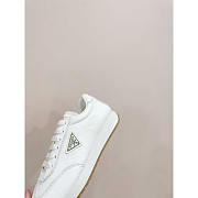 Prada Leather Sneakers In White - 4