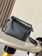 Loewe Puzzle Mini Shoulder Black Bag 18x12x8cm - 1