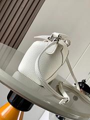 Loewe Puzzle Mini Shoulder White Bag 18x12x8cm - 4