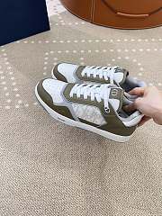 Dior B27 Low Khaki Cream Sneaker - 1