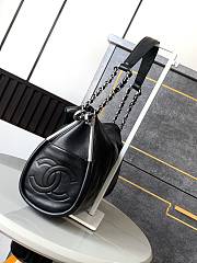 Chanel Ultimate Soft Hobo Leather Black 30x20x12cm - 2