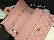 Chanel Flap Bag Iridescent Pink Gold 25cm - 2