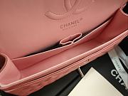 Chanel Flap Bag Iridescent Pink Silver 25cm - 5