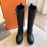 Hermes Jaime Boot Black  - 3