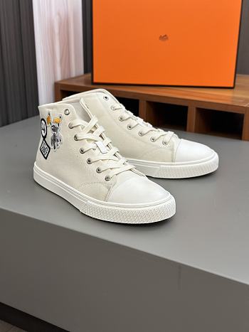 Hermes Illico Sneaker White