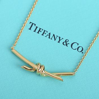 Tiffany Co Gold Necklace 