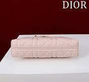 Dior Miss Caro Mini Hobo Shoulder Bag Pink 24x14x6.5cm - 6