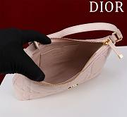 Dior Miss Caro Mini Hobo Shoulder Bag Pink 24x14x6.5cm - 3