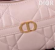 Dior Miss Caro Mini Hobo Shoulder Bag Pink 24x14x6.5cm - 2