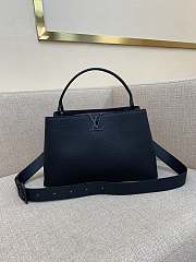 Louis Vuitton LV Capucines GM Souple All Black 38 x 23 x 16 cm - 1