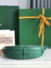 Goyard Hirondelle Bag Green 25x16x17cm - 6