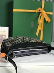 Goyard Hirondelle Bag Black 25x16x17cm - 5