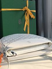 Goyard Hirondelle Bag White 25x16x17cm - 4