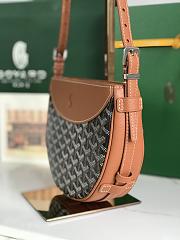 Goyard Hirondelle Bag Brown 25x16x17cm - 3