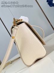 Louis Vuitton LV Twist MM White Bag 23x17x9.5cm - 3