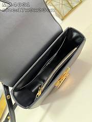 Louis Vuitton LV Twist MM Black Bag 23x17x9.5cm - 4