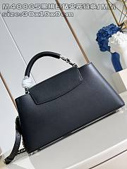 Louis Vuitton LV Capucines East-West BB Bag Black 30x19x9cm - 2