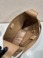 Prada Cleo Bag Brown Suede 40x30x9cm - 5