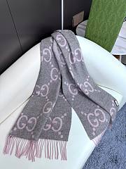 Gucci Grey Scarf 45x200cm - 2