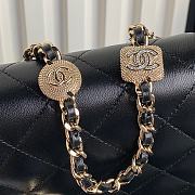 Chanel Wallet Chain Woc Black Lambskin 19cm - 2