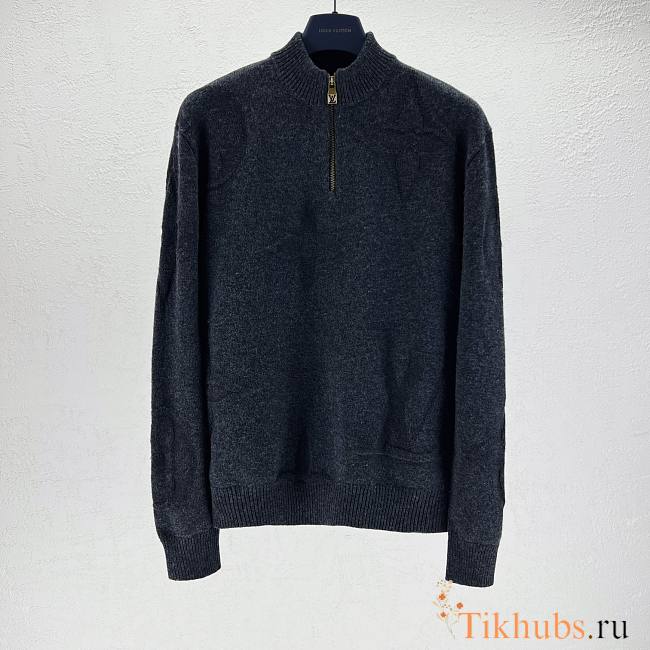 Louis Vuitton LV Monogram Jacquard Wool Sweater - 1