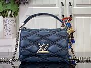 Louis Vuitton LV GO-14 PM Bag Blue 20x14x9cm - 1