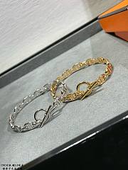 Hermes Silver/Gold Bracelet  - 1