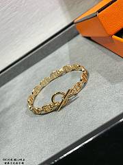 Hermes Silver/Gold Bracelet  - 4