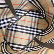 Burberry Medium Check Drawstring Pouch​ 27.5x16x29cm - 3