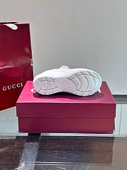 Gucci Wave Wedge White Sneaker - 5