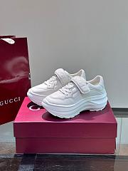 Gucci Wave Wedge White Sneaker - 4