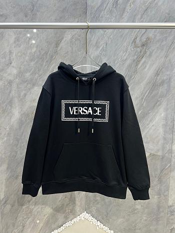 Versace Black Hoodie 02