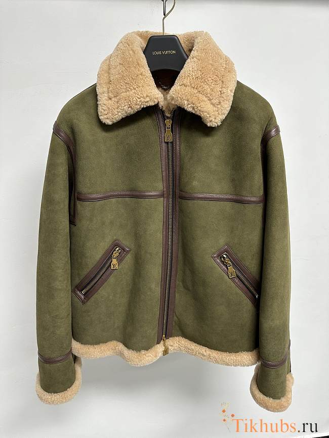 Louis Vuitton LV Lambswool Aviator Jacket - 1