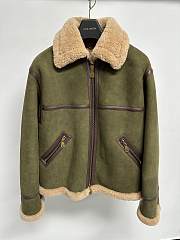 Louis Vuitton LV Lambswool Aviator Jacket - 1