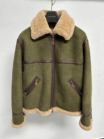 Louis Vuitton LV Lambswool Aviator Jacket