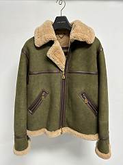 Louis Vuitton LV Lambswool Aviator Jacket - 5