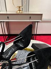 Christian Louboutin Condora Riviera 85mm Pumps Black Suede - 5