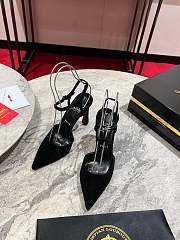 Christian Louboutin Condora Riviera 85mm Pumps Black Suede - 2