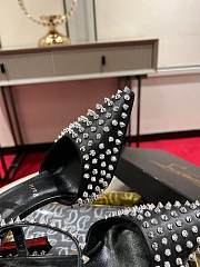 Christian Louboutin Condora Riviera Spikes 100mm Pumps Black - 4