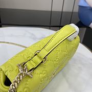 Gucci GG Milano Mini Top Handle Bag Bright Green 21x12.5x4.5cm - 6