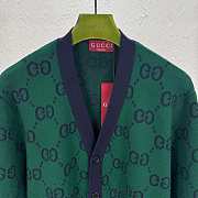 Gucci Green Cardigan  - 4