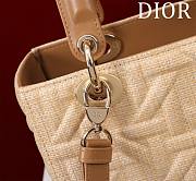 Dior Medium Lady Bag Beige 24x20x11cm - 3