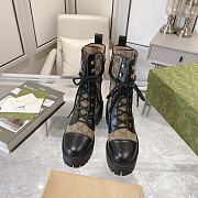 Gucci Canvas Beige Boot - 4