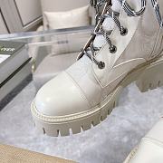 Gucci Leather White Boot - 2